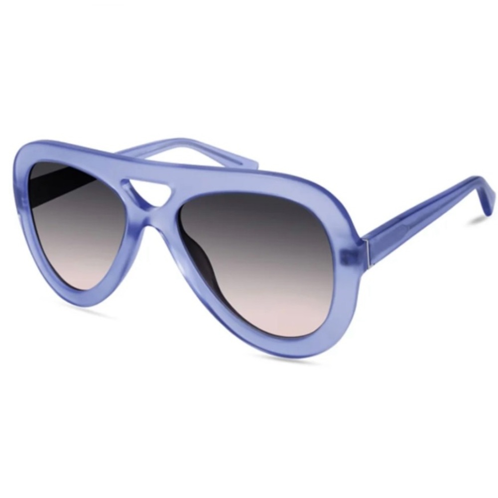 Derek Lam Sunglasses Aviator Iris Comes with Box Eyeglass Case and Pouch